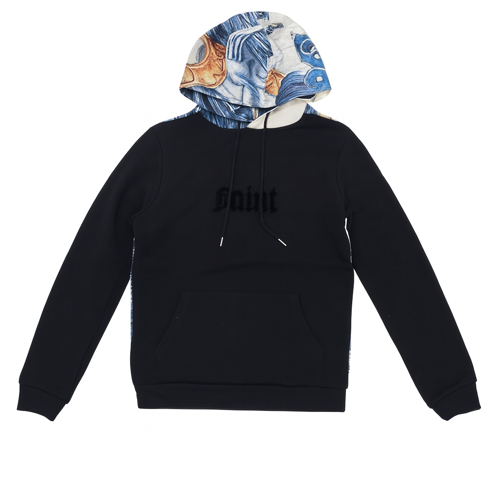 Saint Hoody Tapestry - Black