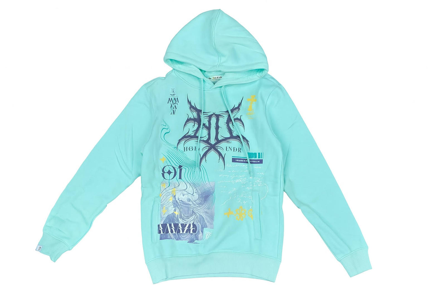 Amaze and Astound Hoody - Aqua