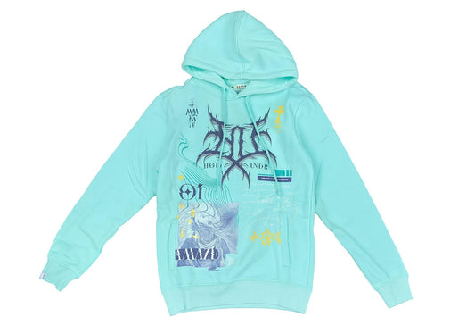 Amaze and Astound Hoody - Aqua