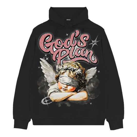 God's Plan Hoodie - Black