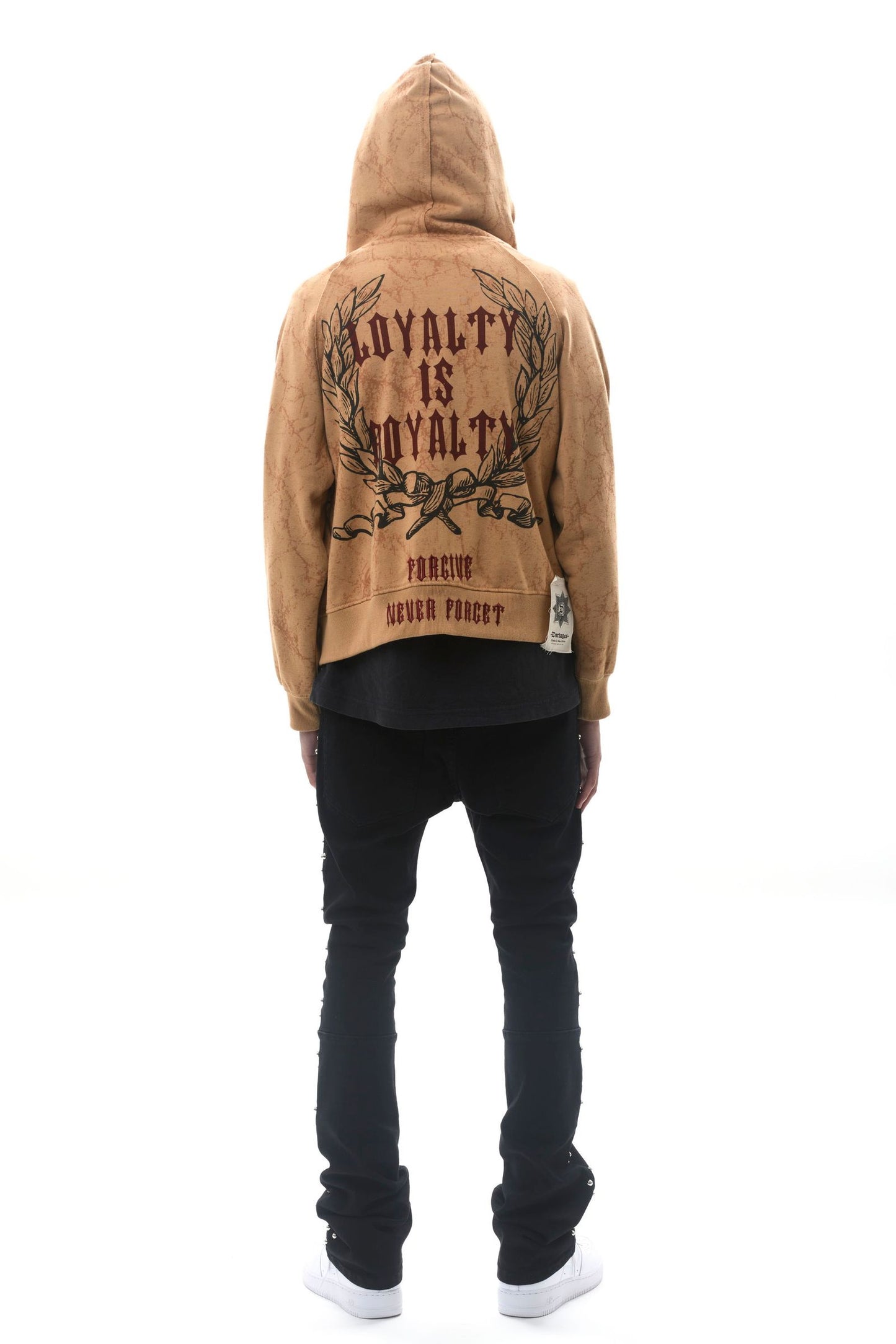 Darkages Zip Up Hoodie - Timber (2)