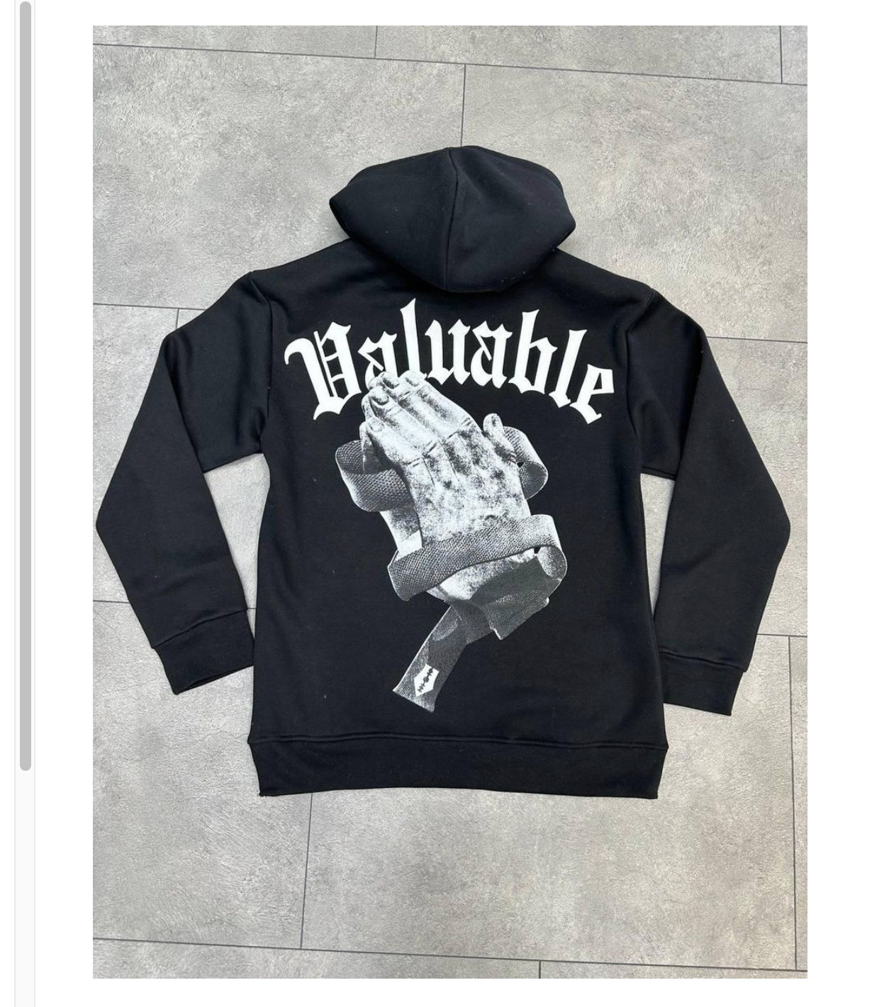 Valuable Hoodie - Black