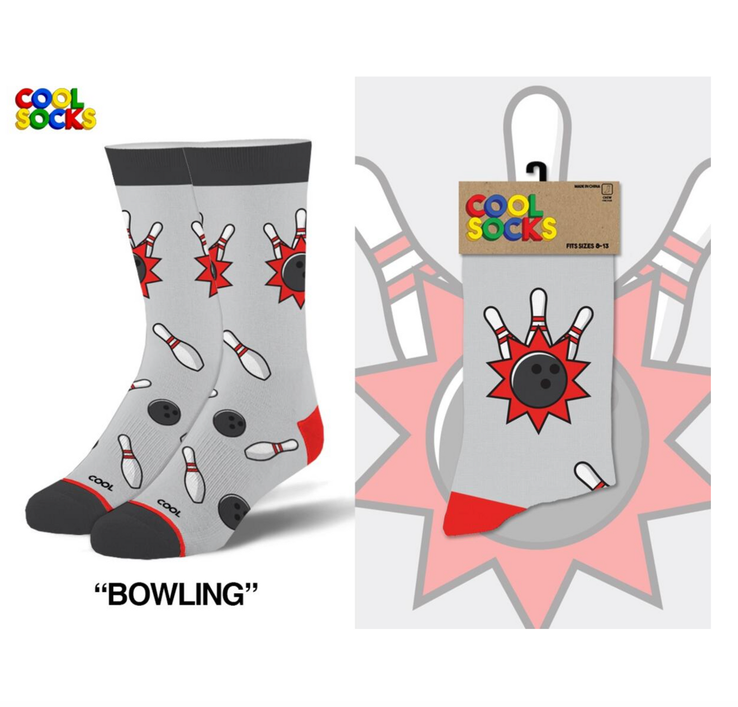 ODD SOX Bowling Crew Socks