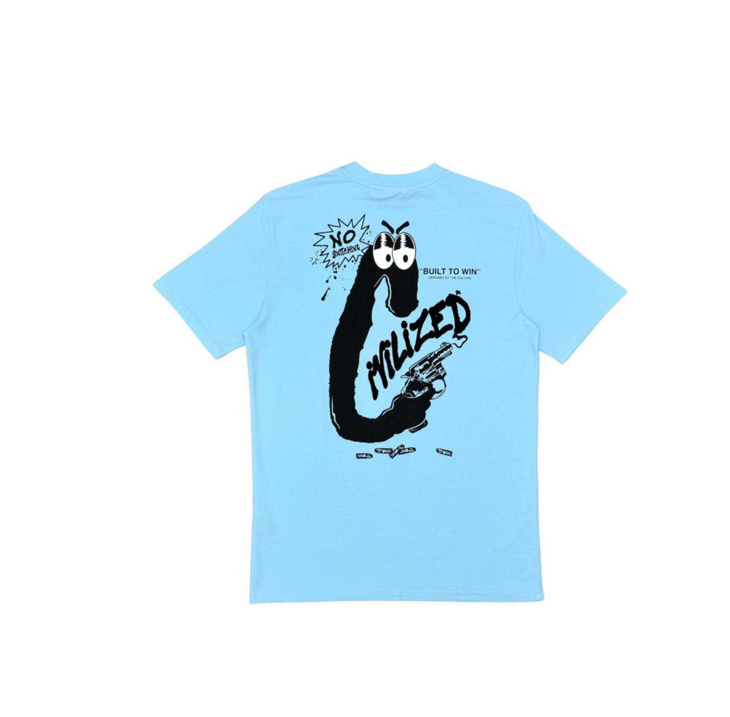 Civilized No Snitching Tee (CV5689 Light Blue)