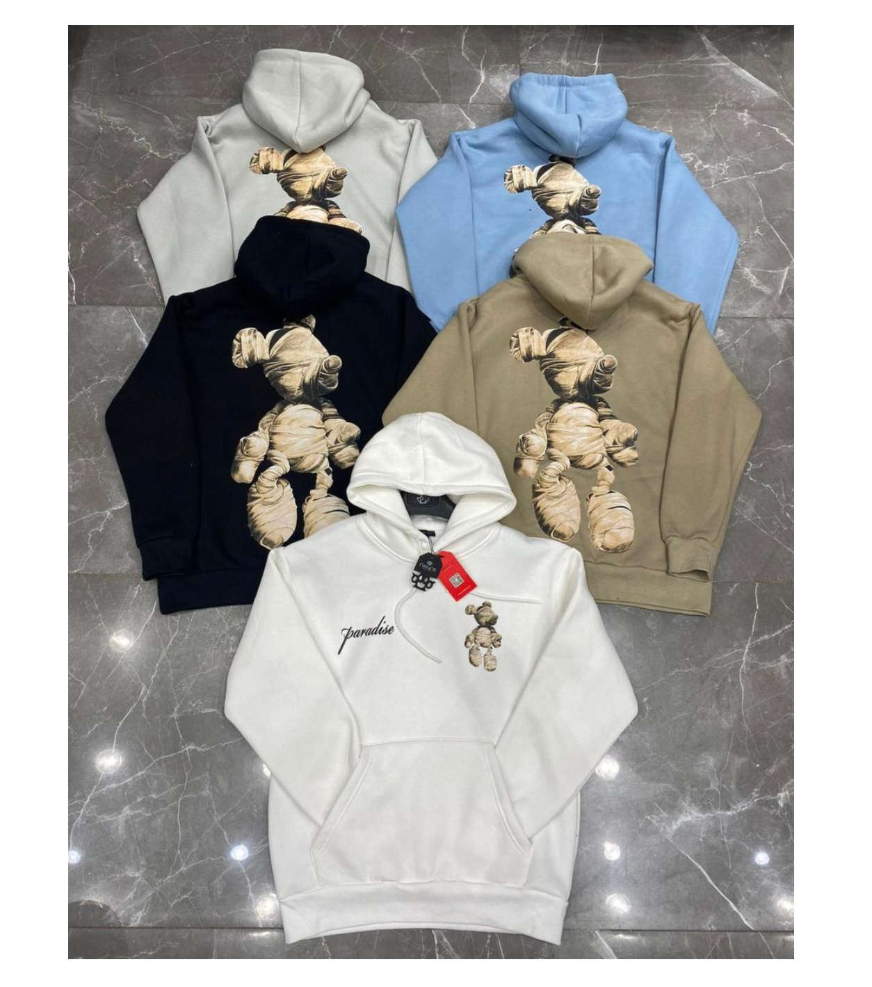 Paradise Hoodie - Black (GG148)