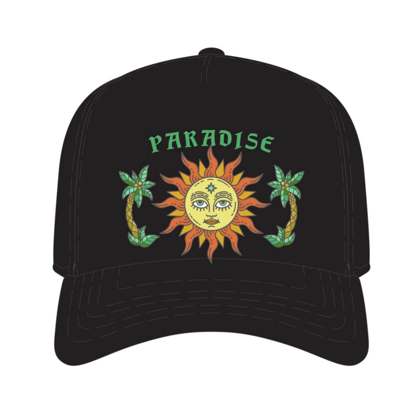 Paradise Snapback (S4436-Black)