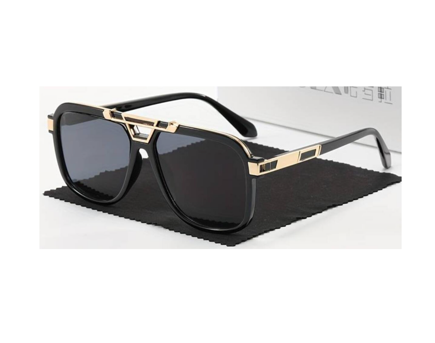 Sunglasses (rs2424) - black/gold