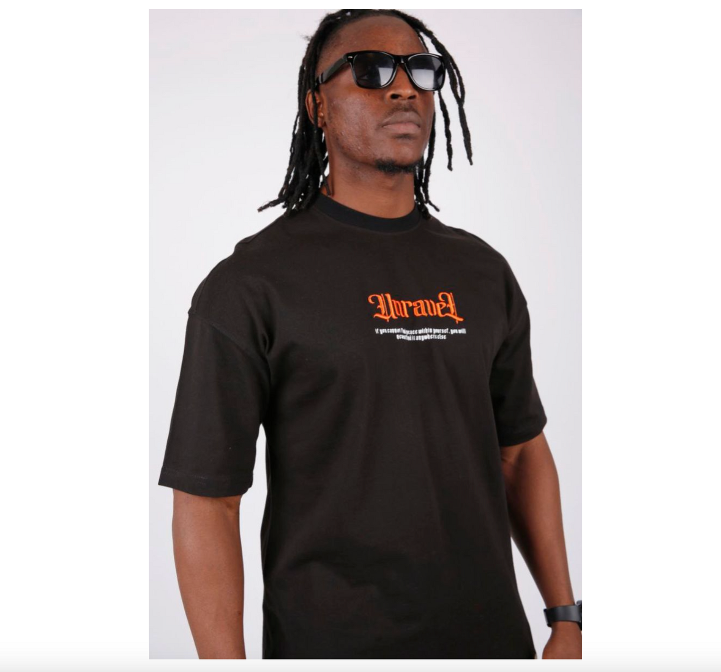 3 Dove Peace Graphic Tee - Black