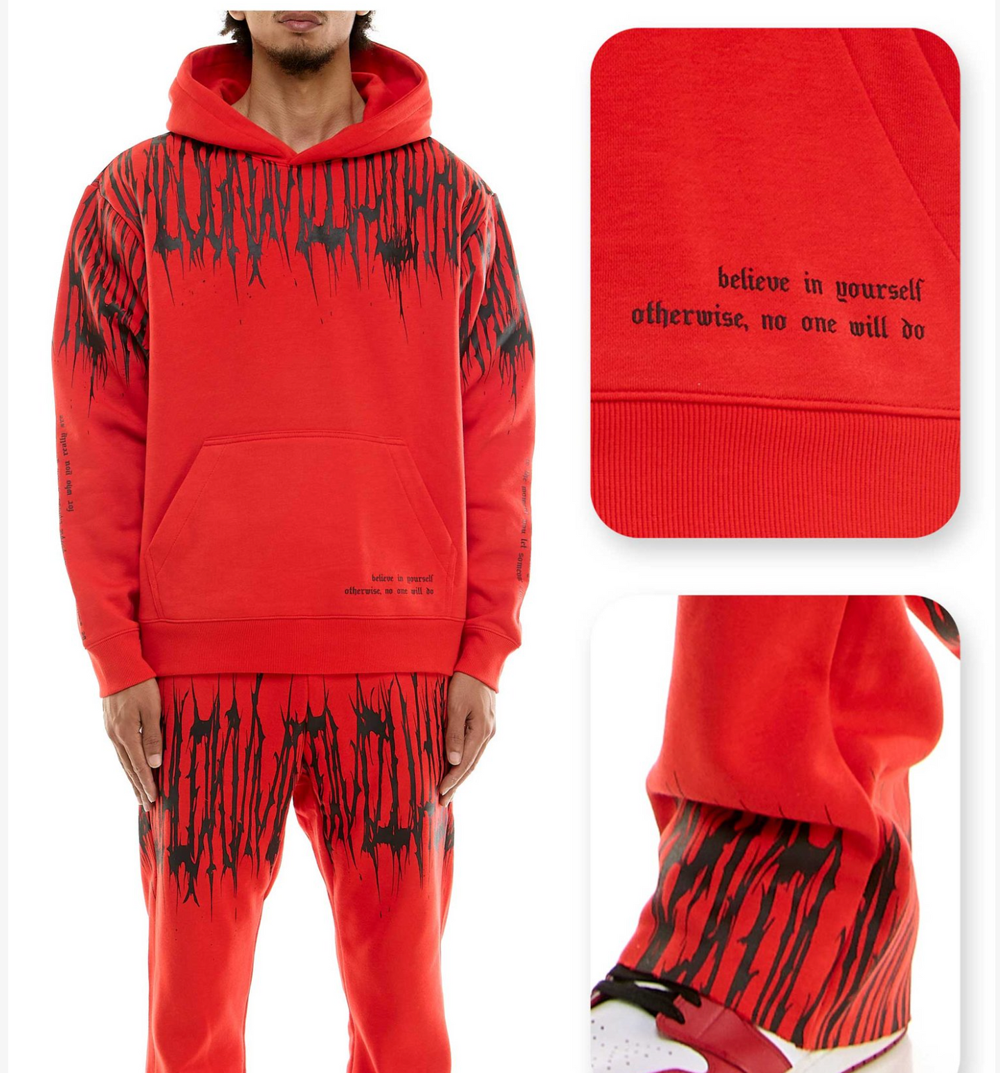 Thorn Hoodie -Red