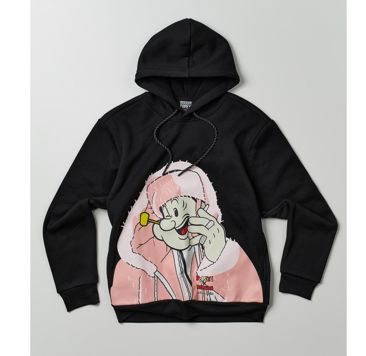 Popeye Uptown Hoodie (S343H) Black