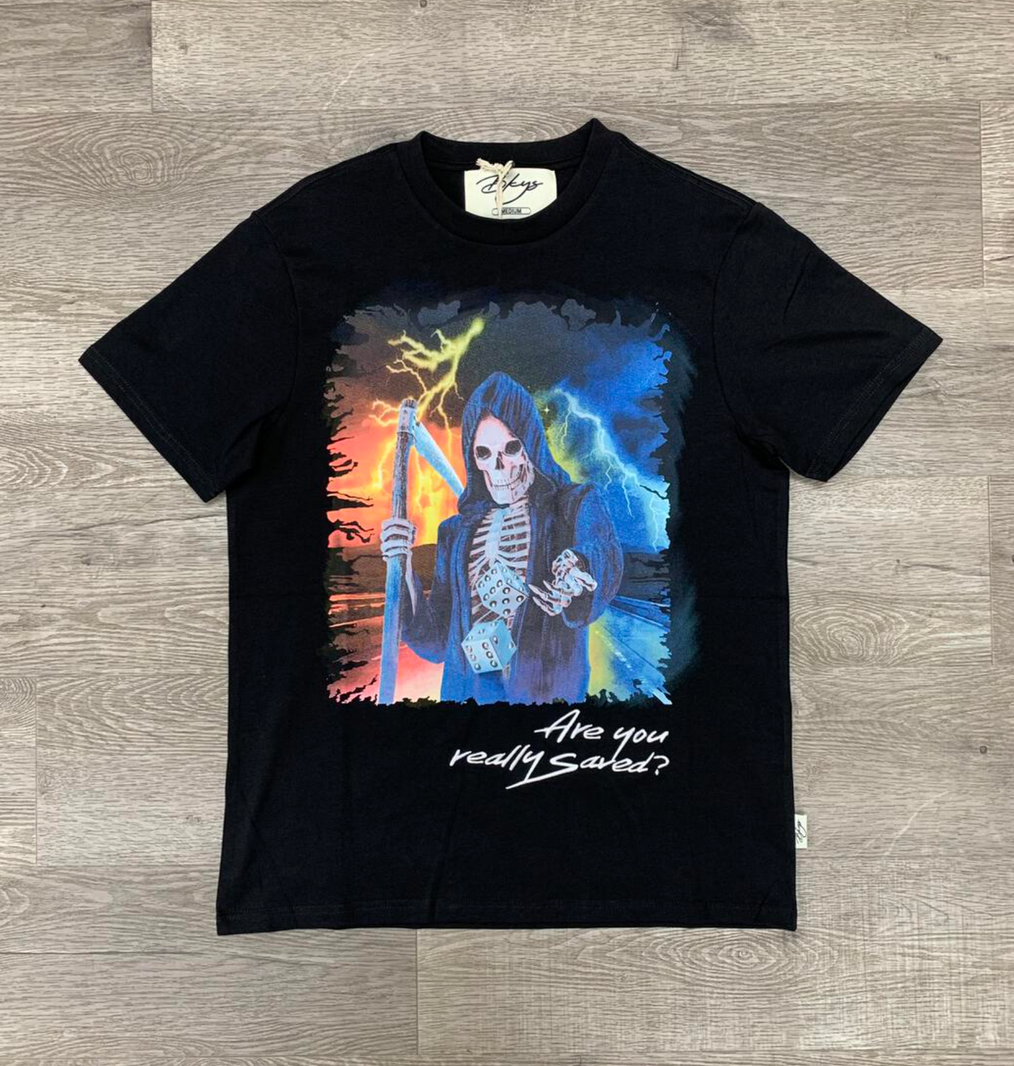 Heaven Oversized T-Shirt - Black