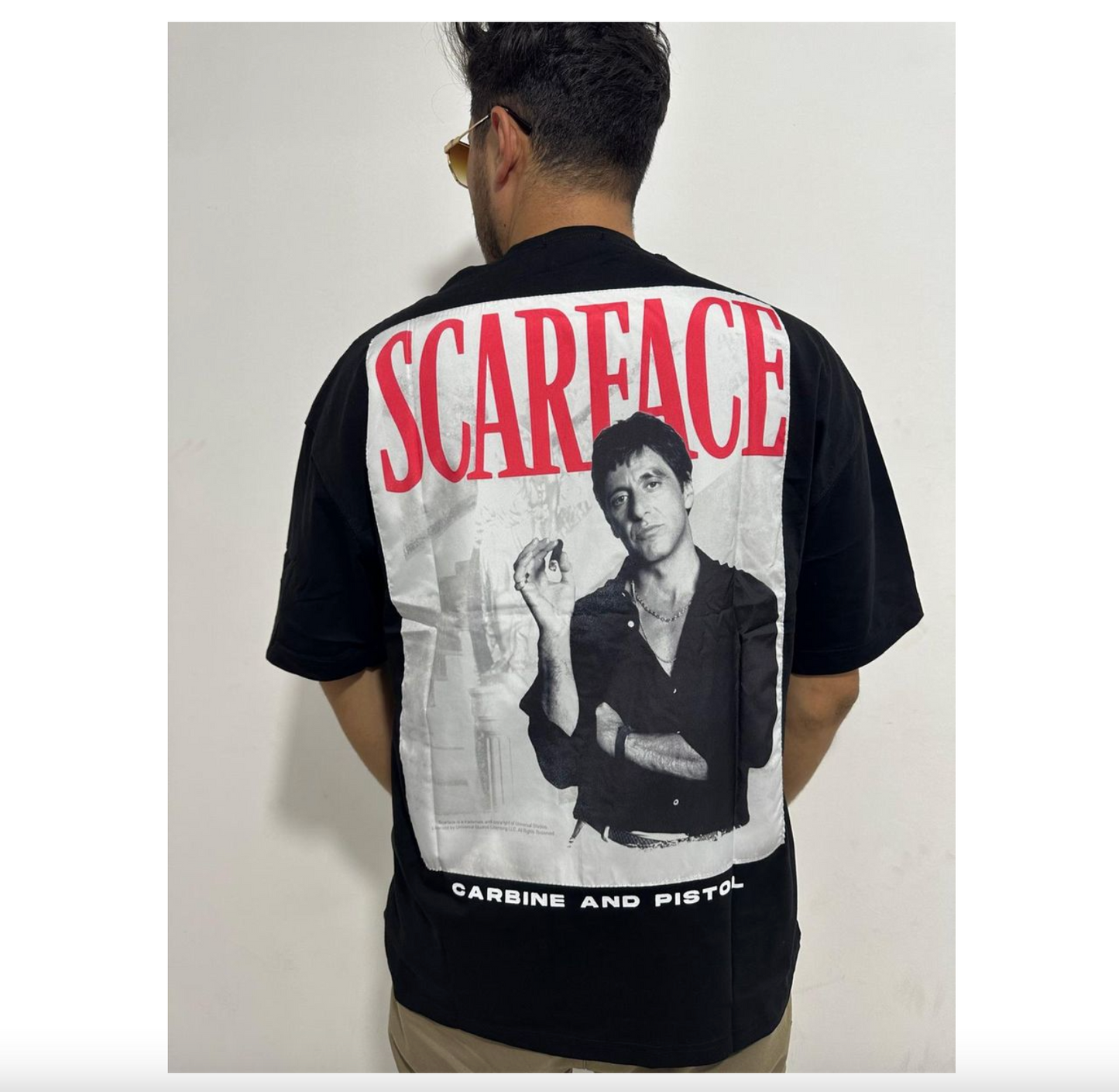 "Scarface Blasted " Tee - Black