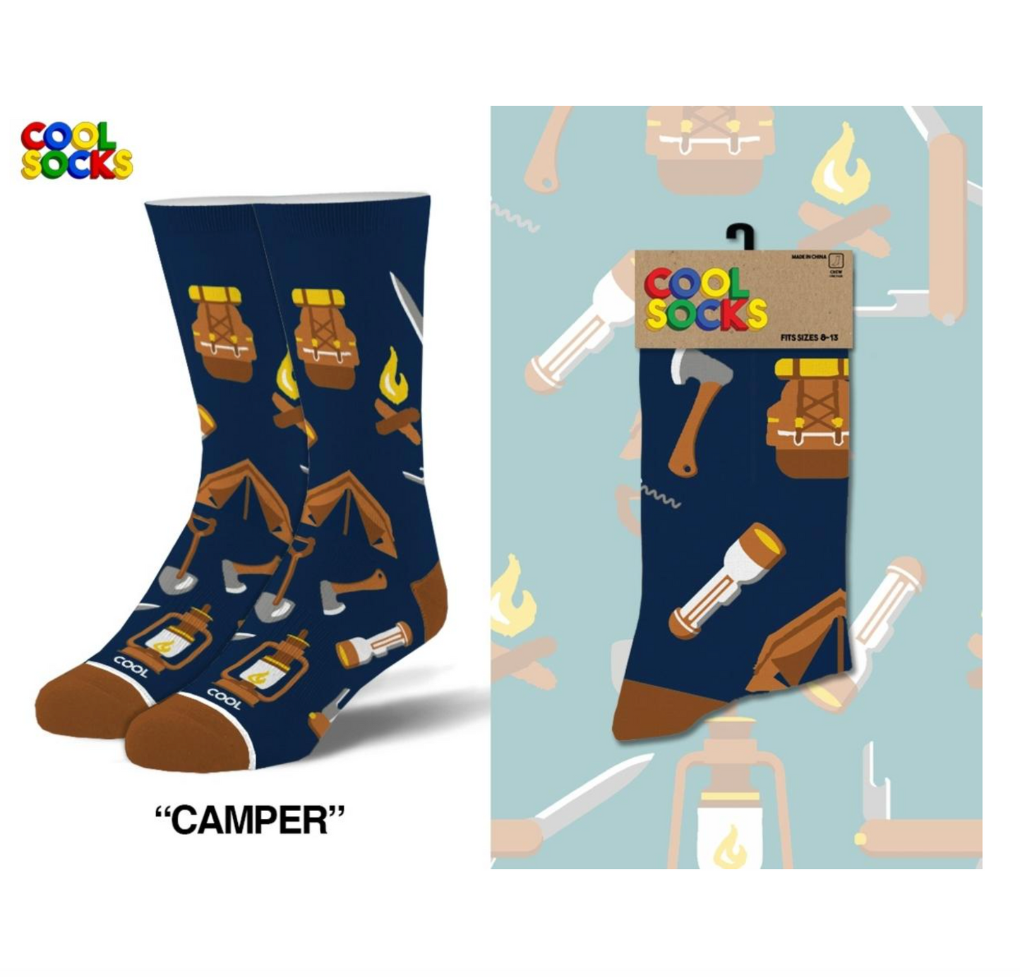 ODD SOX Camper Crew Socks