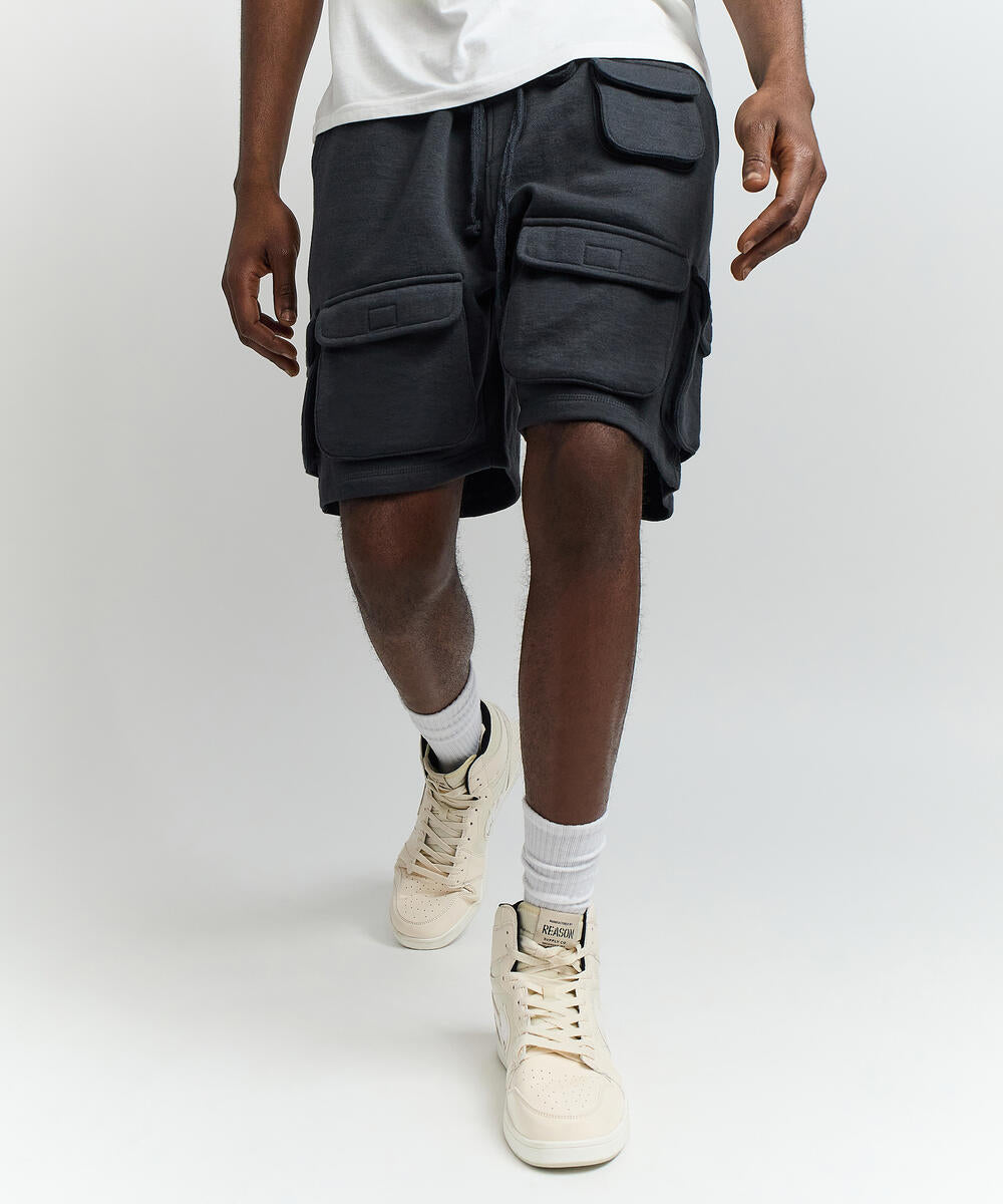 Whitecloud Cargo Fleece Short (S386) Black