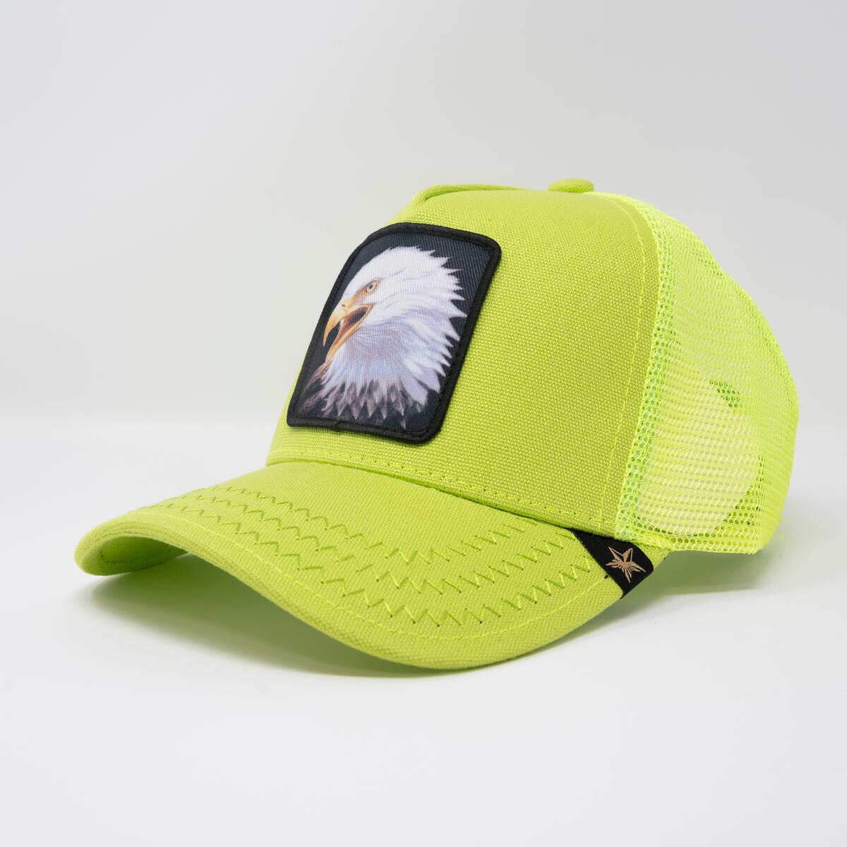 GS147 - Highlight Yellow Falcon Cap