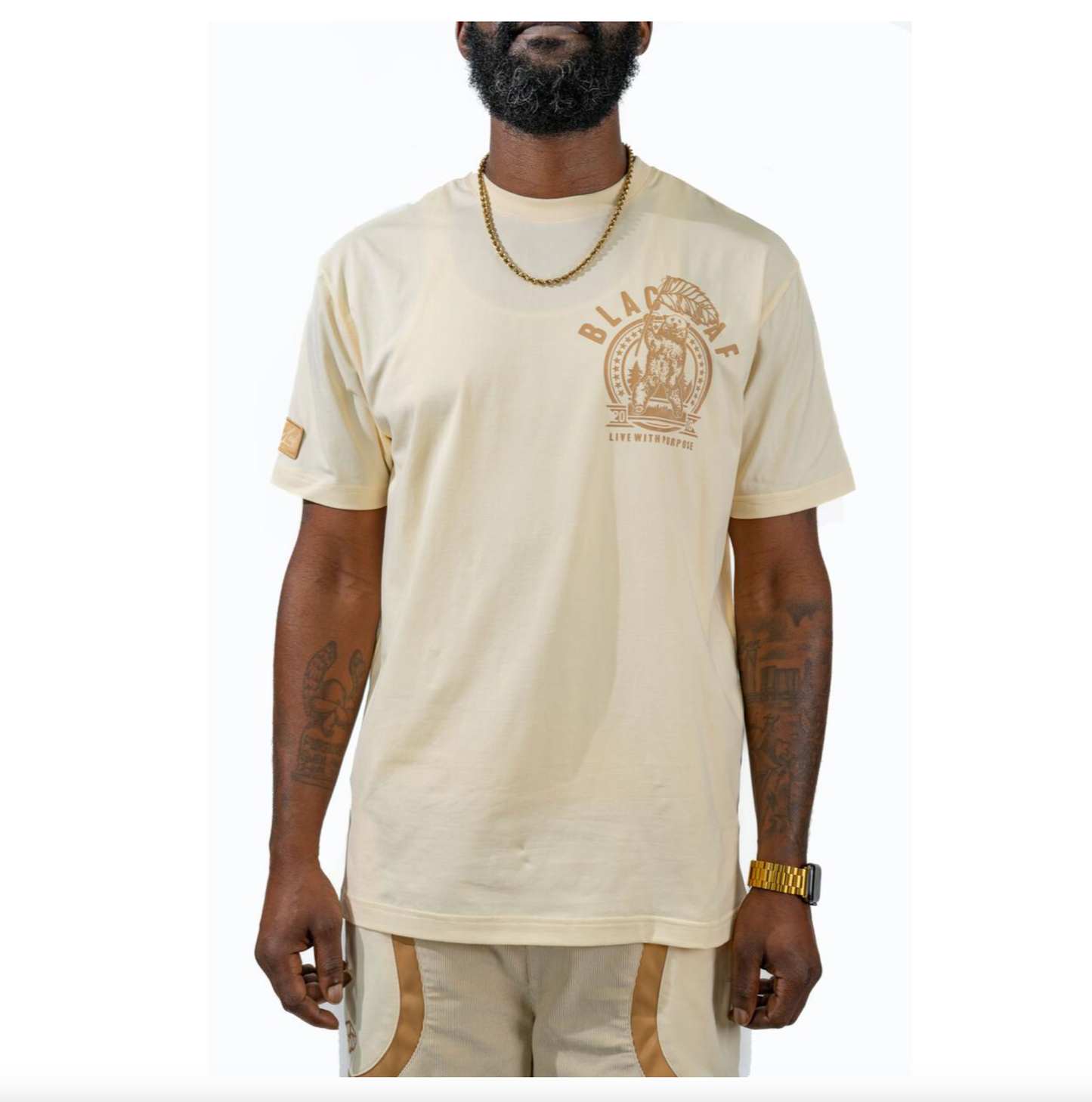 Patriotic T-Shirt - Beige