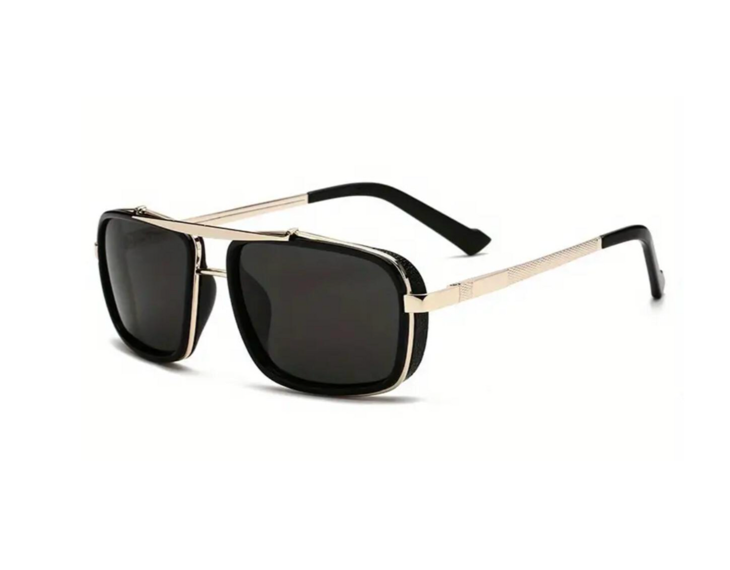 Sunglasses (RRB2493) - Black/ Gold
