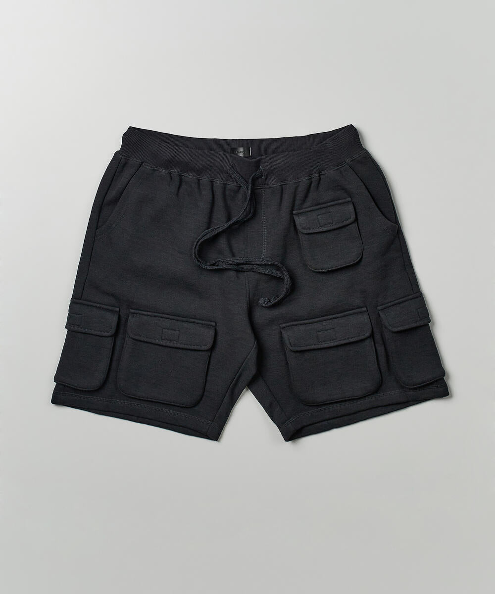 Whitecloud Cargo Fleece Short (S386) Black