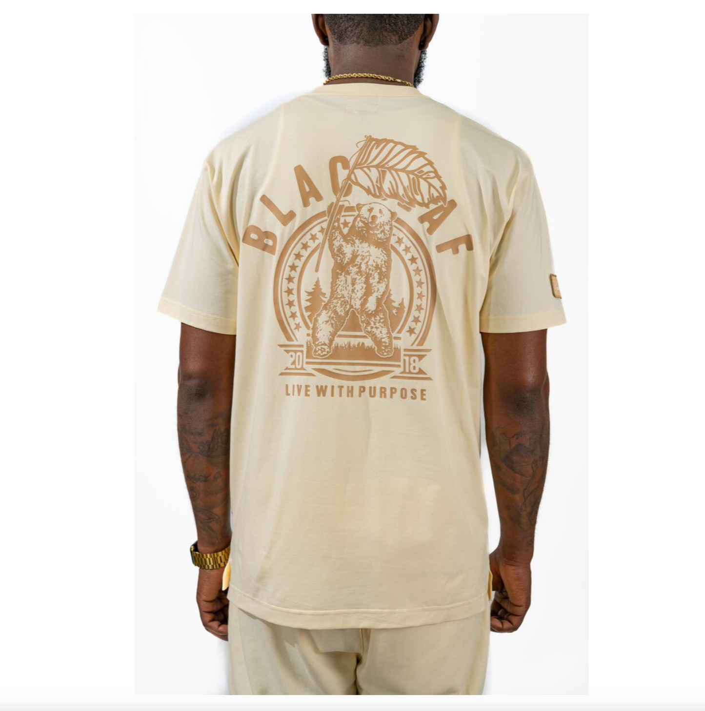 Patriotic T-Shirt - Beige