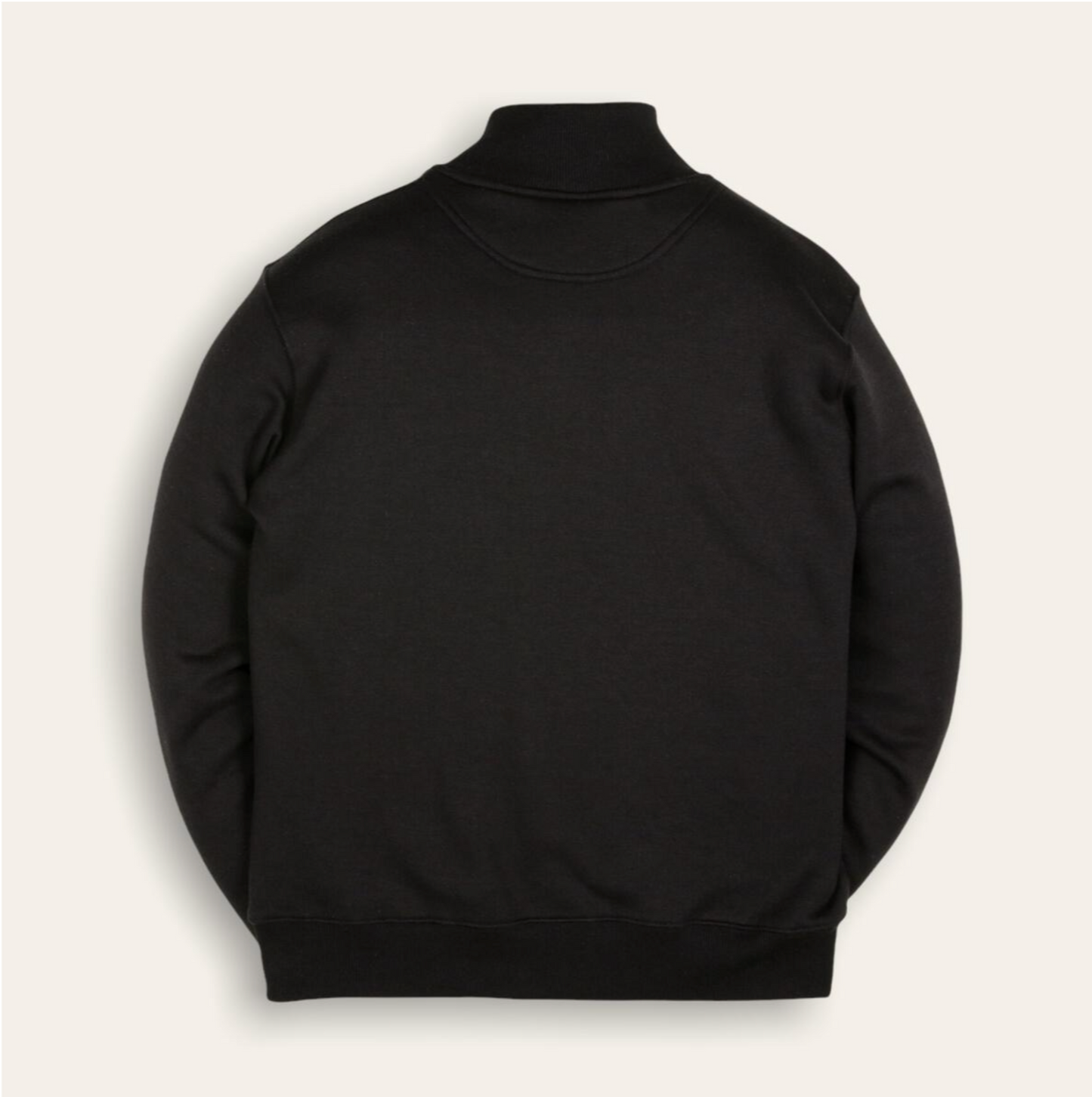 Ethik "Quarter Zip Pullover" - Black