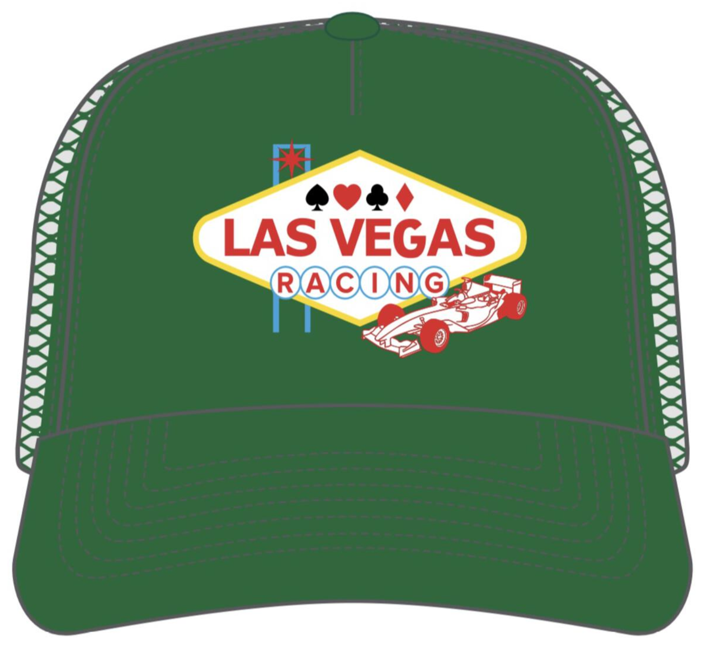 TN5330B - Las Vegas Trucker Hat - Green