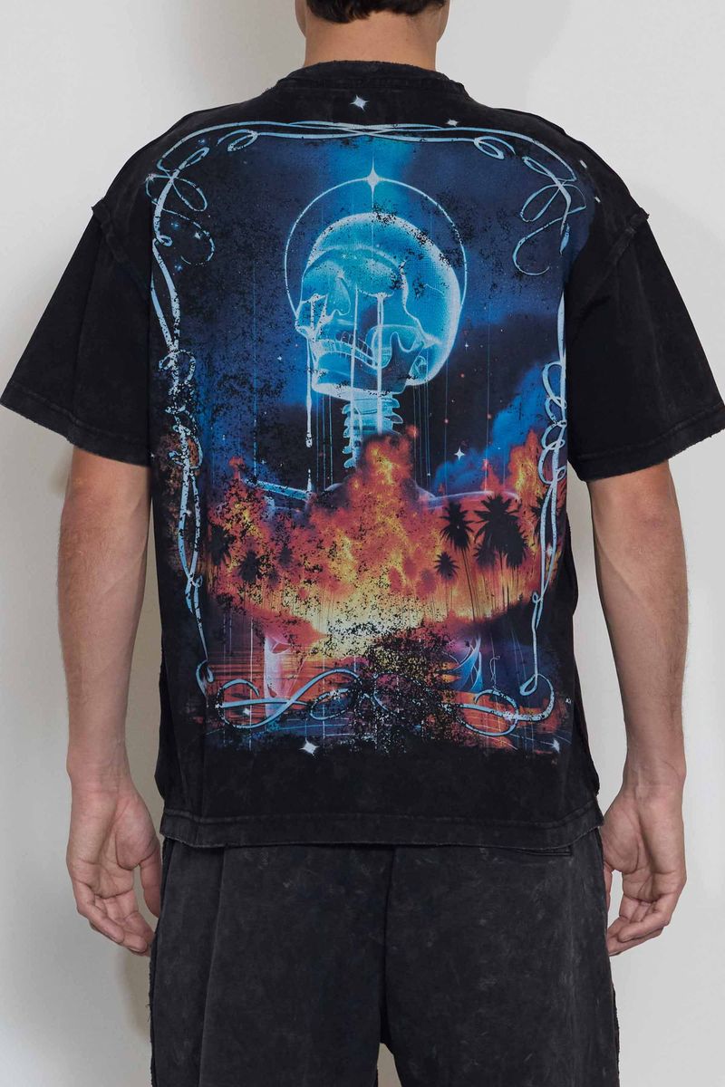 Lost Paradiso Dark Sadness Cropped Tee