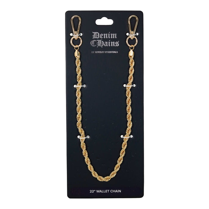 Classic Gold Pant Chain - Streetwear Wallet Chain