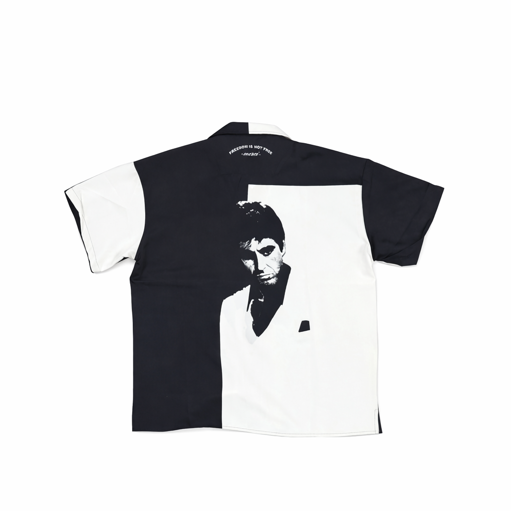 Scarface Button Up - Striped