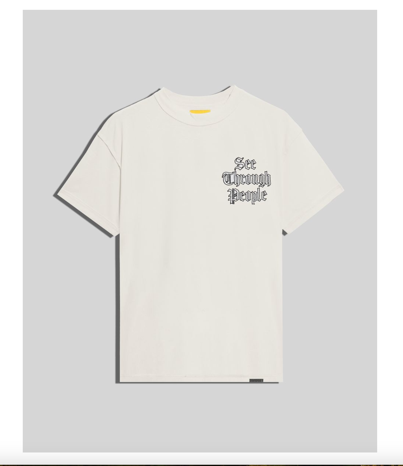 Lucky Angel Bone Tee - White