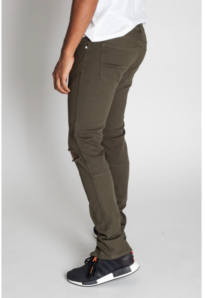 Skinny Fit Jeans Olive - KNB3119