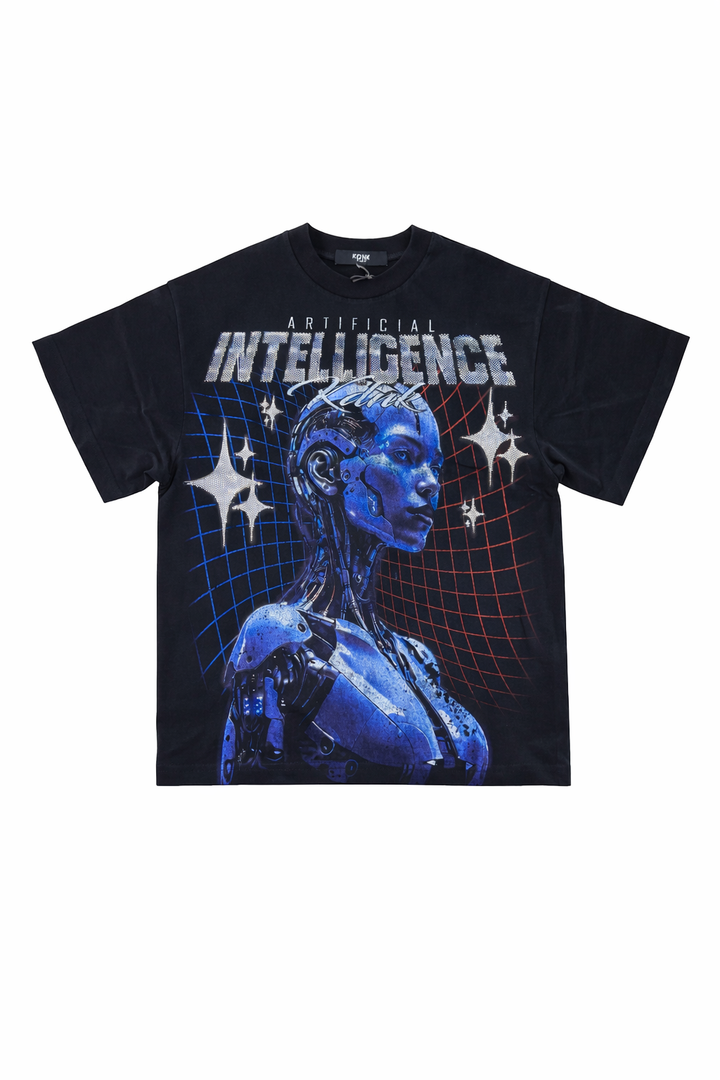 Intelligence Graphic Tee - Black