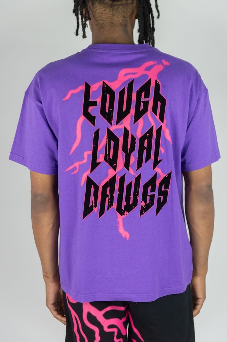 Devout Oversized Tee - Purple