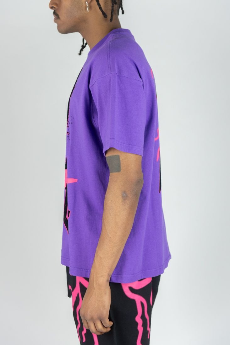 Devout Oversized Tee - Purple