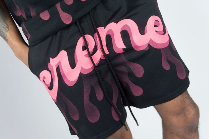 Crème De La Crème Jsy Shorts - Black