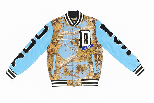 Forest Tapestry Jacket - Blue