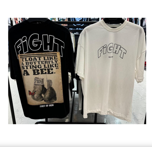 Fight Tee - White