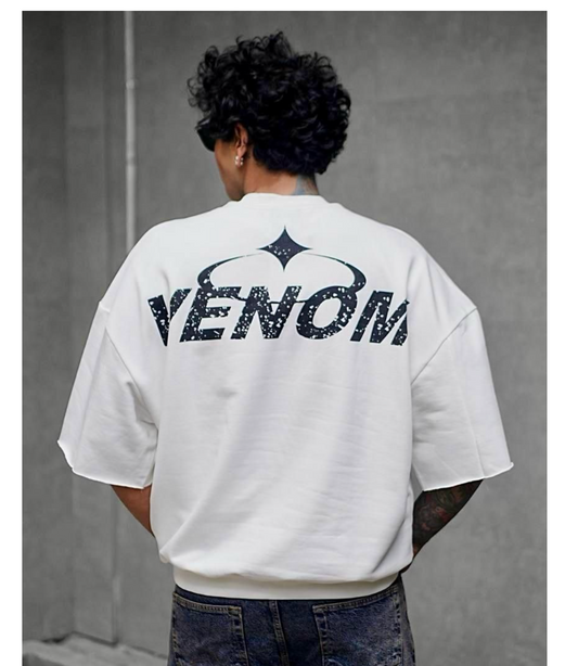 Venom Crop Top - White