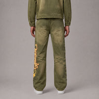2026 Varsity Graphic Denim Jeans - Men's Streetwear Pants