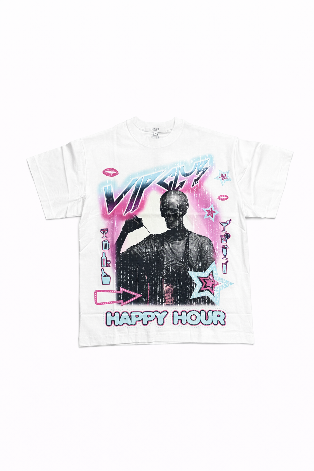 VIP Club Graphic Tee - White