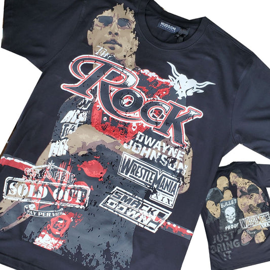 The Rock T-shirt (483) - Black