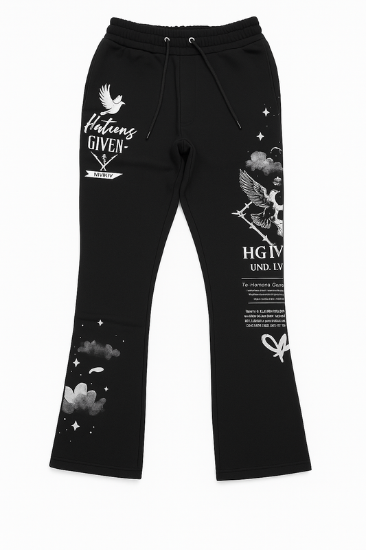 Highly Given Jogger Pants - Black