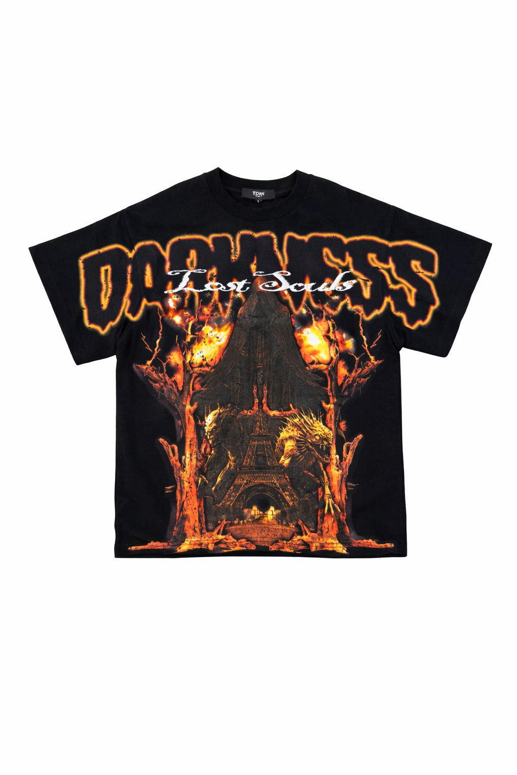 Darkness Graphic Tee - Black