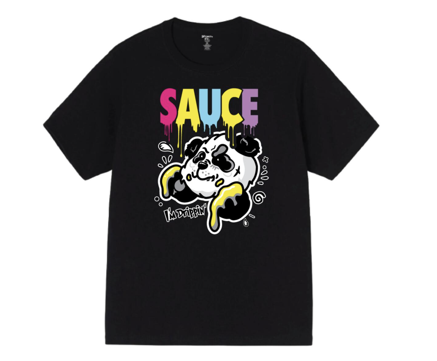 Sauce "Chenille Patch" Tee - Black