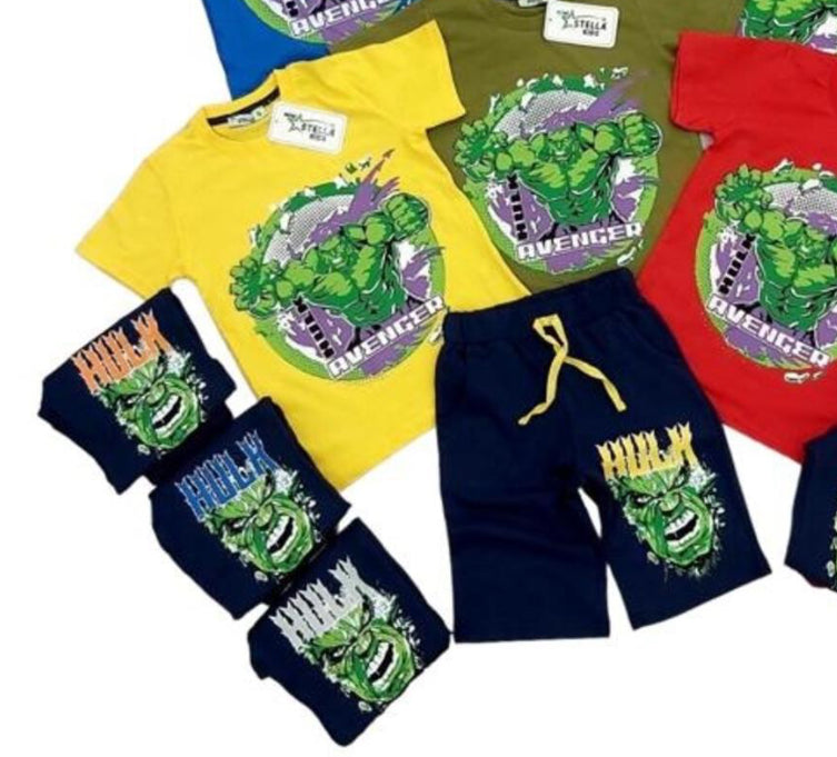 IHTT Hulk Avenger Kids Set YELLOW