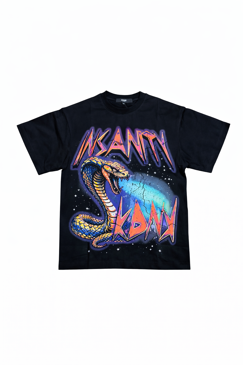 Insanity Graphic Tee - Black