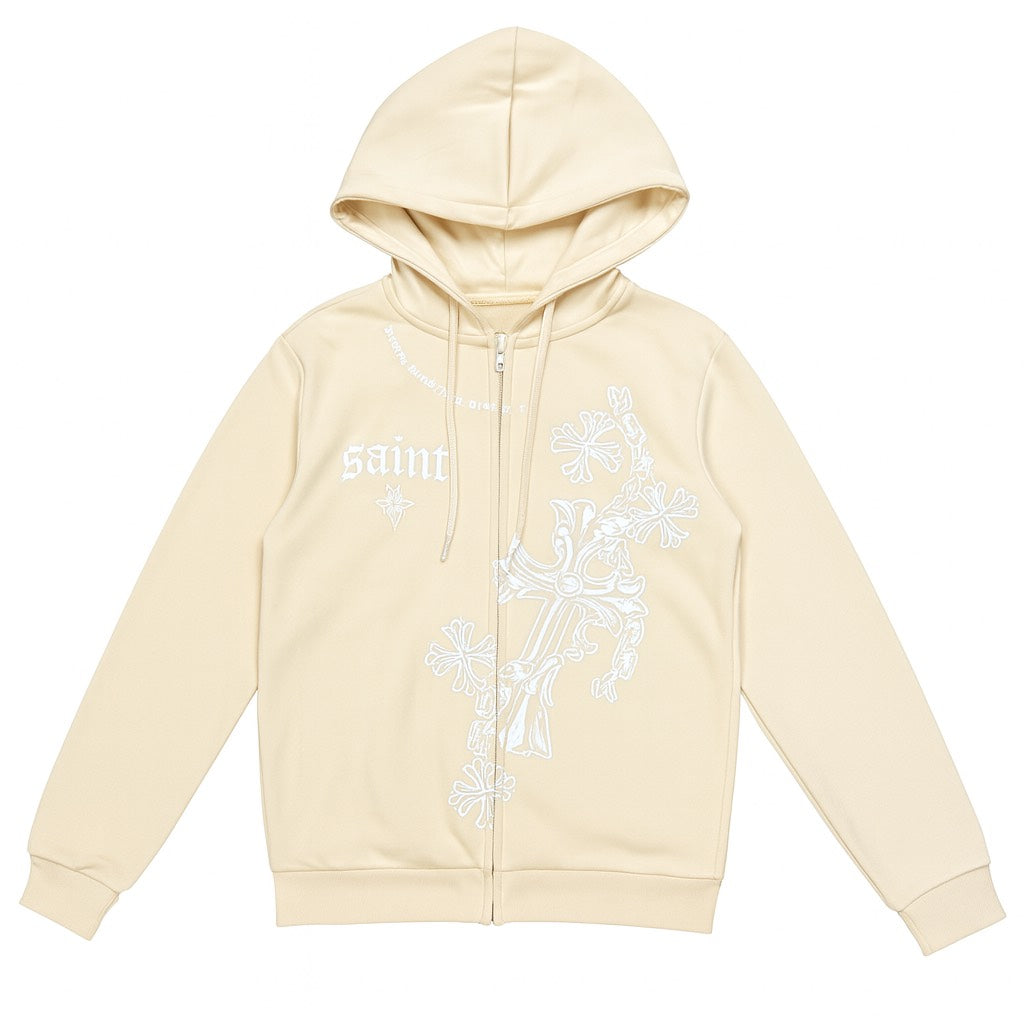 Saint Zip Up - Cream