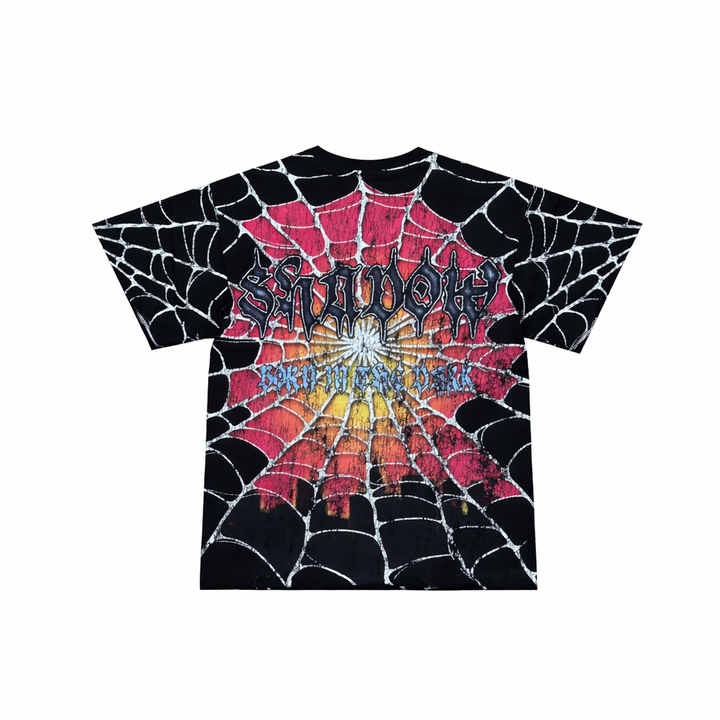 Shadow Spider Graphic Tee - Black