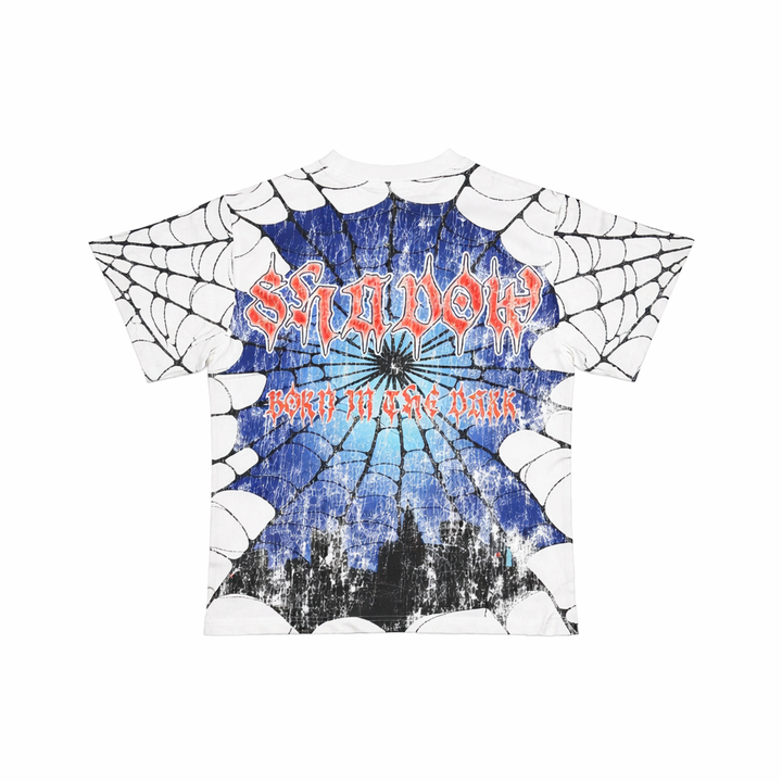 Shadow Spider Graphic Tee - White