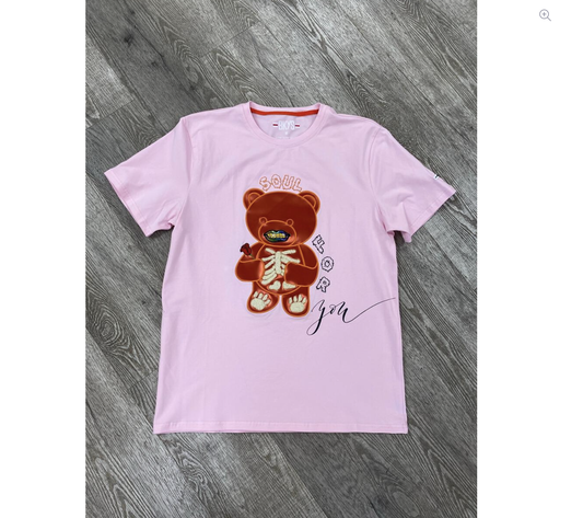 T395T/B - Soul For You - Pink Tee