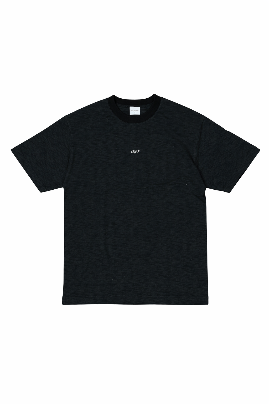 Jacquard Label Tee - Black